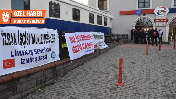 İzmirlilerden İZBAN grevine destek: Perişan olduk ama haklarını almadan grevi bırakmasınlar