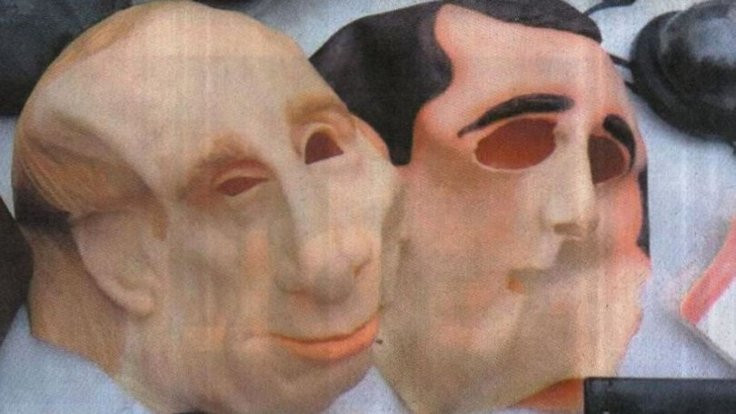 İki Türk'e Putin maskeli gasp!