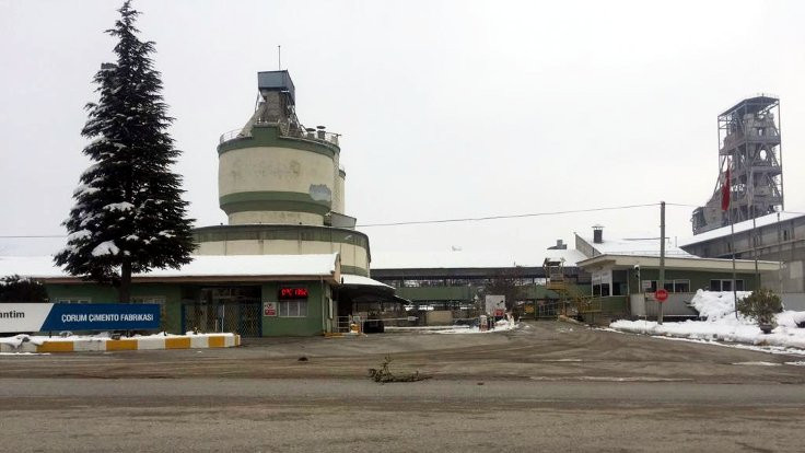 60 yıllık çimento fabrikası kapandı