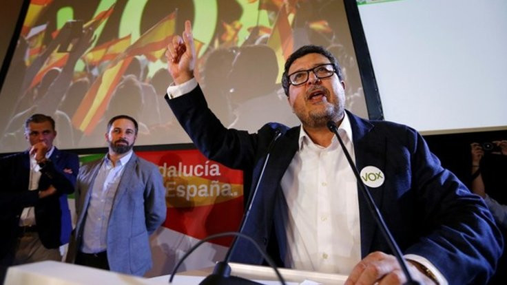 Endülüs'te Franco sonrası ilk kez faşist parti söz sahibi!