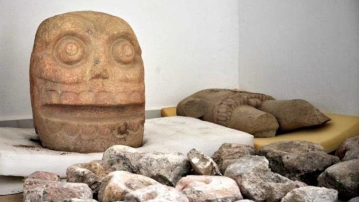 Totec'e adanan ilk tapınak bulundu