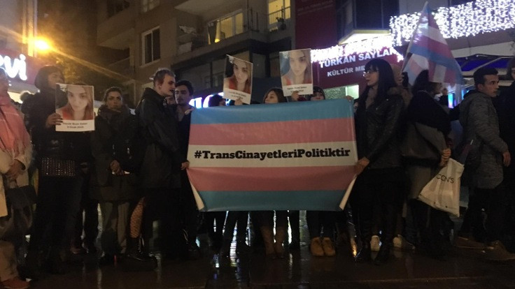 Trans kadın cinayeti protesto edildi