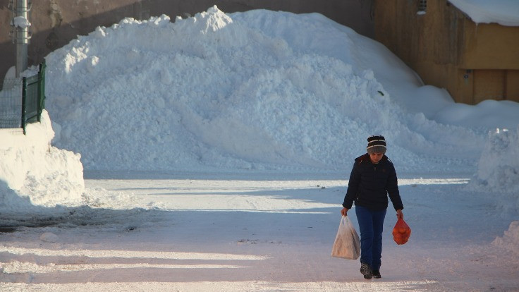 Karlıova'da 27 Aralık'tan beri okullar kar nedeniyle tatil