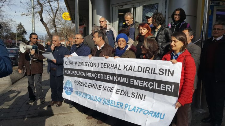 KESK Zonguldak: OHAL Komisyonu lağvedilsin