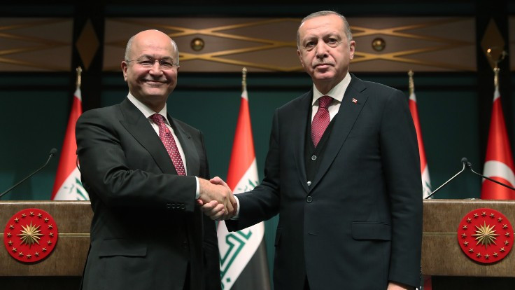Irak Cumhurbaşkanı Salih: Bu ortaklık tüm bölgeye hizmet edecek