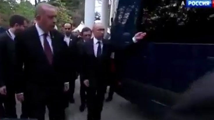 Erdoğan: Zırhlı mı? Putin: Yok, bölge zırhlı!