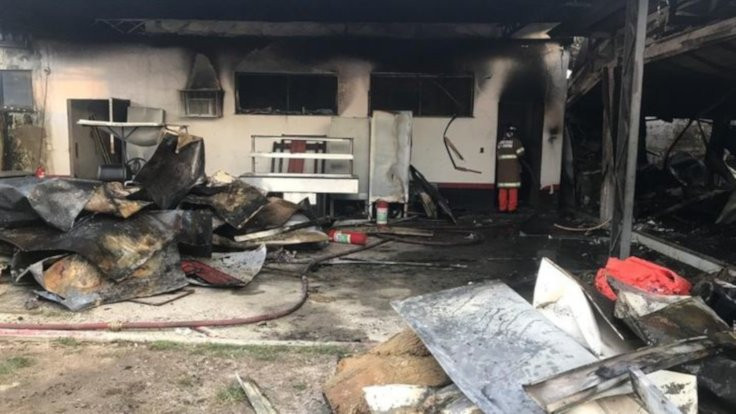 Flamengo tesislerinde yangın: 10 ölü