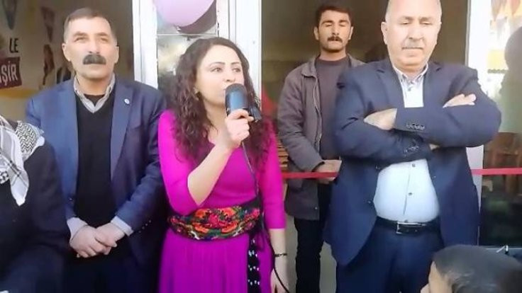 Büro açılışında HDP adayına gözaltı