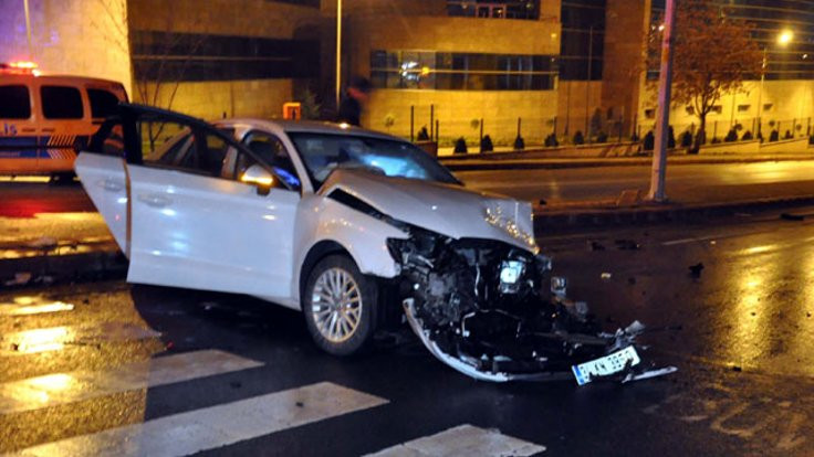 Ankara'da kaza: 2 yaralı