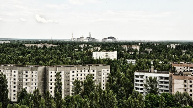 Çernobil radyasyon bölgesinde yangın çıktı