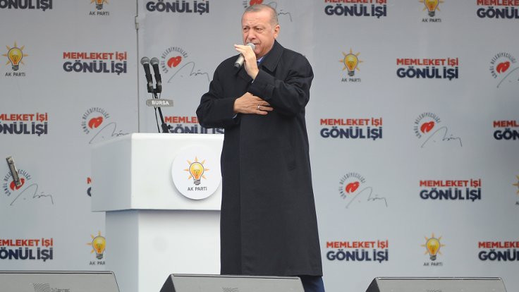 Erdoğan: Şimdi de domates, patates, patlıcan, biberle saldırıyorlar