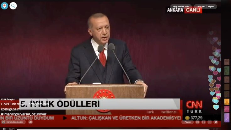 İmamoğlu hesaplarından Erdoğan yayını!