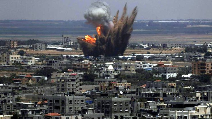 İsrail Hamas hedeflerini vuruyor