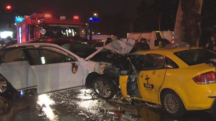 Beşiktaş'ta trafik kazası: 1 ölü