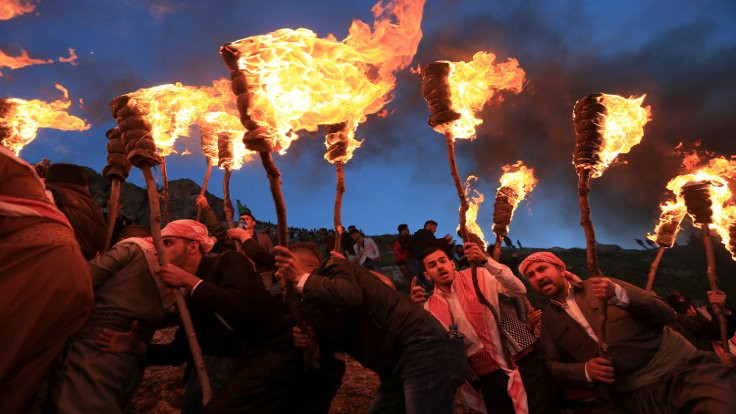 Kürdistan'da coşkulu Newroz kutlamaları - Sayfa 1