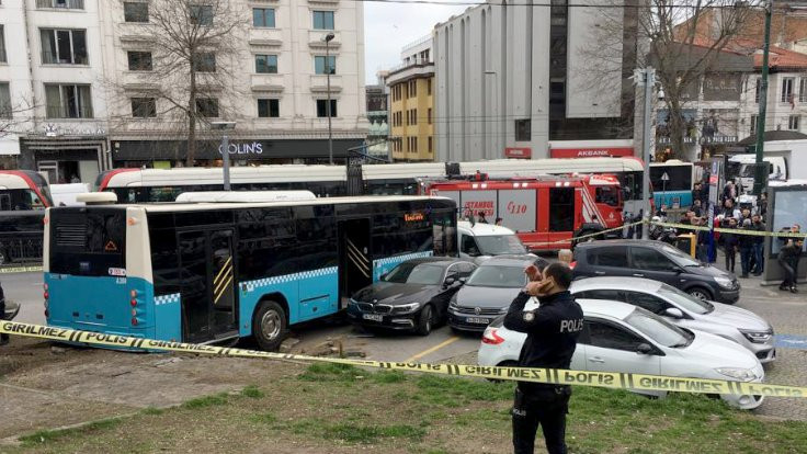 Beyazıt'ta otobüs kazası