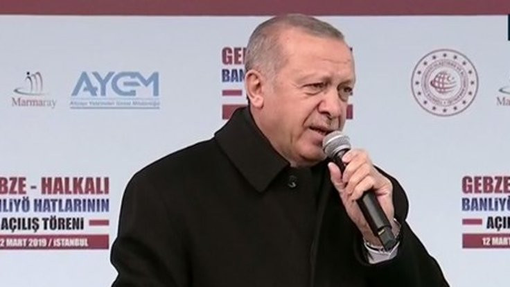 Erdoğan: Gebze-Halkalı hattı demir ipekyolunun İstanbul etabı