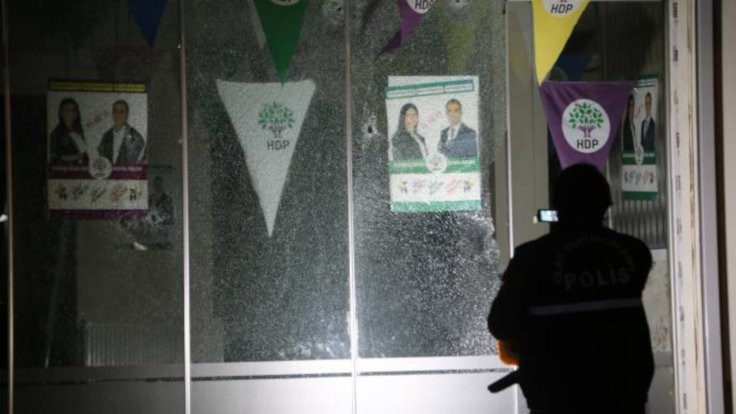 Siirt'te HDP bürosuna silahlı saldırı