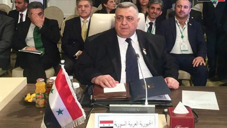 Suriye, Arap Birliği toplantısında