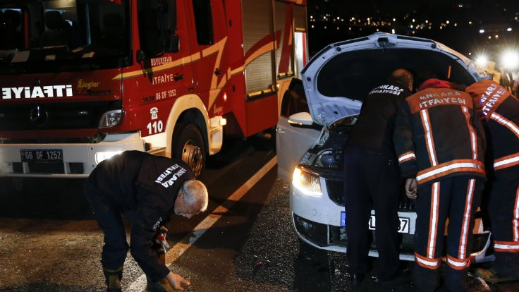 Ankara'da kaza: 3 yaralı