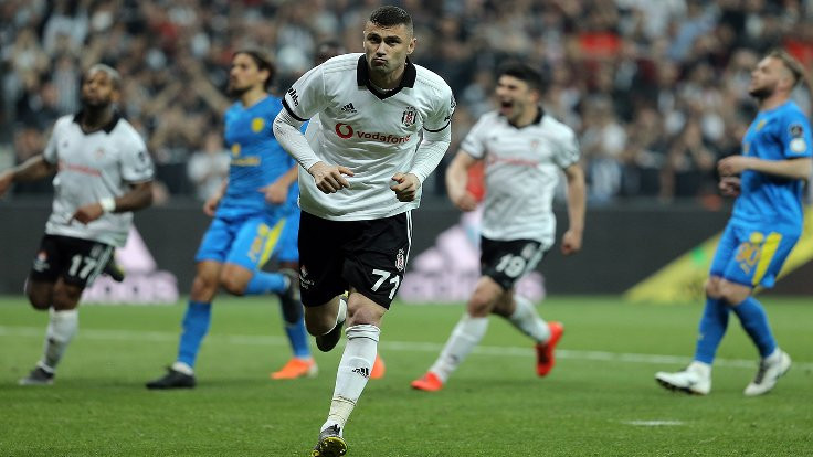 Kartal Burak'la uçuyor: Beşiktaş 4 - Ankaragücü 1