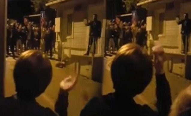 Akşener'in evinin önündeki gösteriye beraat