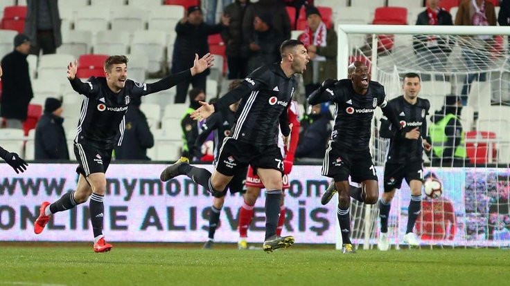 Demir Grup Sivasspor: 1 - Beşiktaş: 2