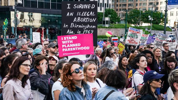 ABD'de kürtaj yasağına karşı protesto