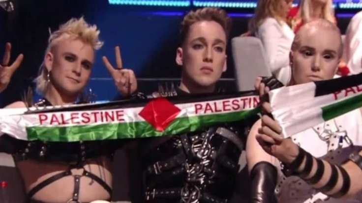İsrail'deki Eurovision finalinde Filistin mesajı