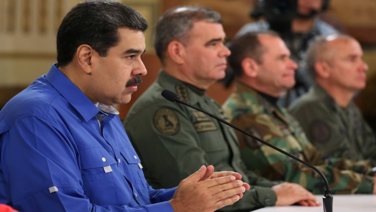 Maduro meydan okudu: Ordu bana sadık