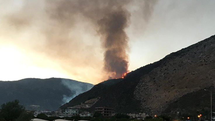 Antalya'da orman yangını 