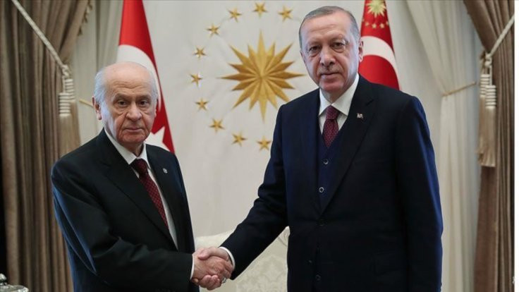 Erdoğan ve Bahçeli İstanbul'u görüştü