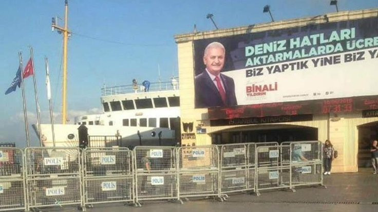 Seçim Kurulu: Kadıköy'deki o pankart kaldırılacak