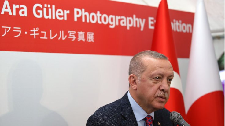 Erdoğan Japonya'da Ara Güler sergisi açtı