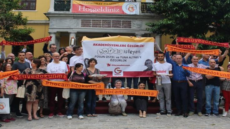 Galatasaray Lisesi'nde pilav günü: Dayanışmamız hep sürecek