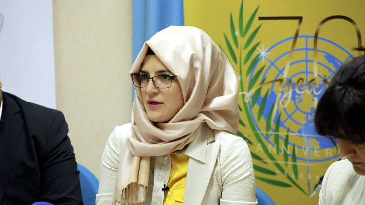 Kaşıkçı'nın nişanlısı Cengiz, BM İnsan Hakları Konseyi'nde konuştu