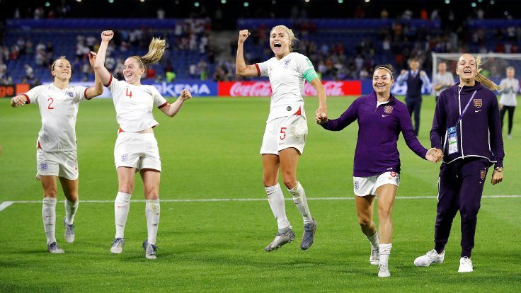 FIFA Kadınlar Dünya Kupası'nda ilk yarı finalist İngiltere