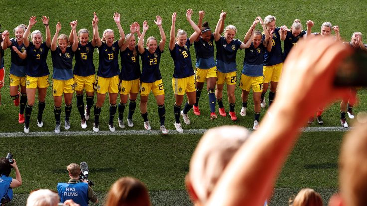 Kadınlar'da son yarı finalist İsveç