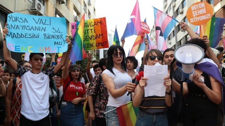 İzmir'de Onur Yürüyüşü'ne izin verilmedi