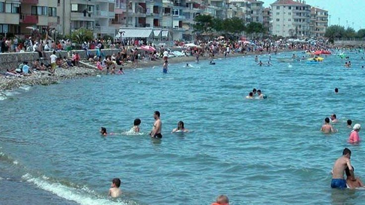Mudanya'da başkan Suriyelilere sahili yasakladı