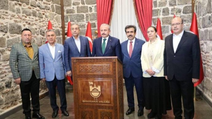 Meclis Başkanı Şentop, Diyarbakır programında Mızraklı'ya yer vermedi