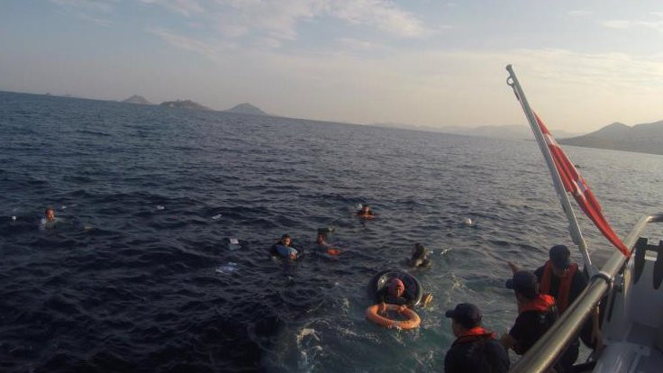 Bodrum'da mülteci teknesi battı: 12 ölü