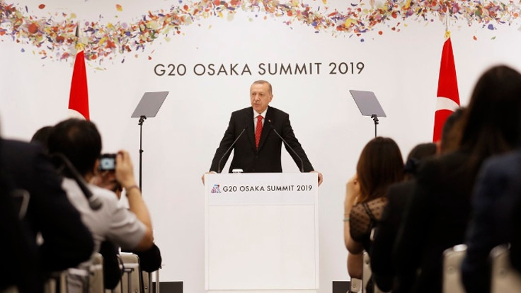 Cumhurbaşkanı Erdoğan'dan 7 dilde G-20 paylaşımları