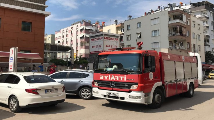 Antalya'da hastanede patlayan klima can aldı