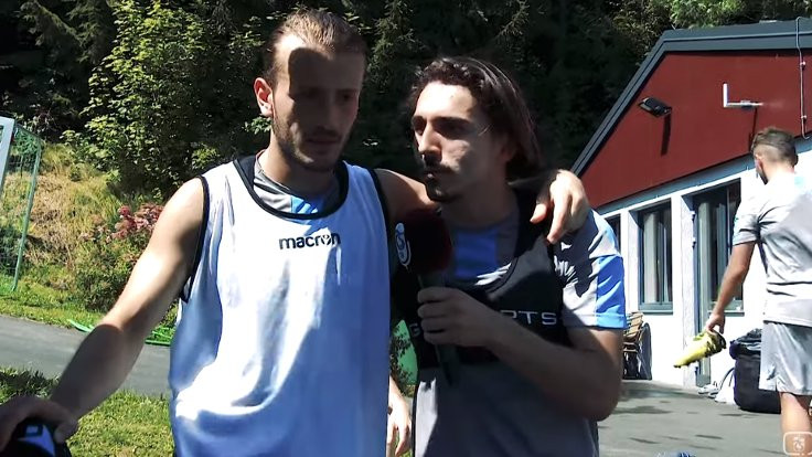 Trabzonspor kampında röportaj: Şu an iki tane Abduş yan yanayız...