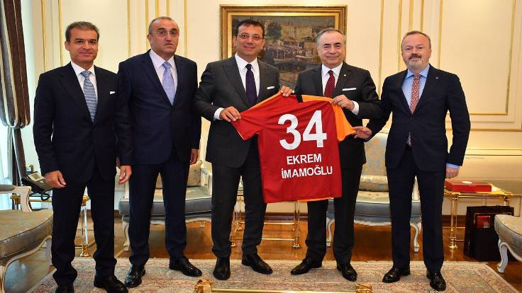 Galatasaray'dan İmamoğlu'na ziyaret
