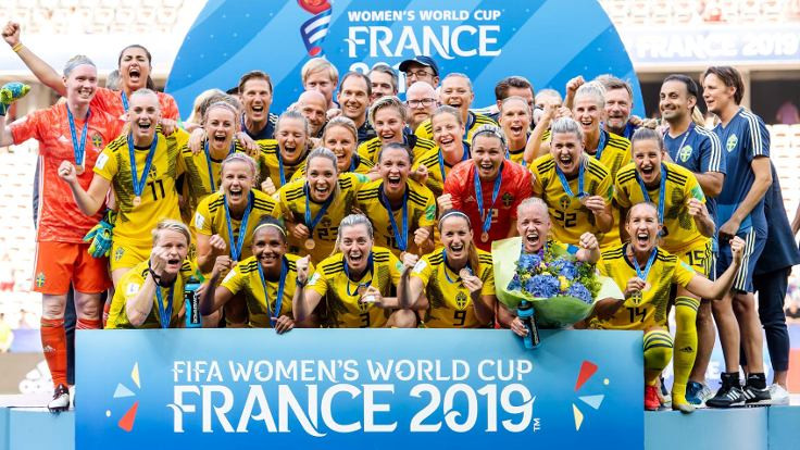 İsveç, Kadınlar Dünya Kupası'nda üçüncü oldu