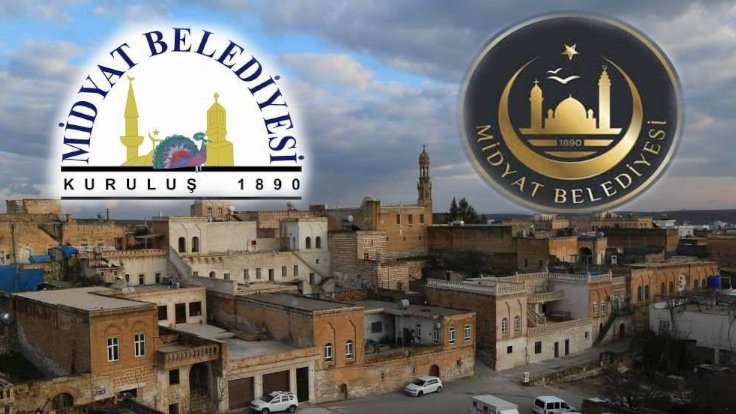 Midyat Belediyesi'nin logosundan Êzidî sembolü Melek Tavus çıkarıldı