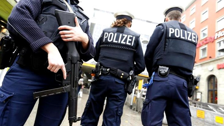 Alman polisi: Muhtemel bir terör saldırısını engelledik