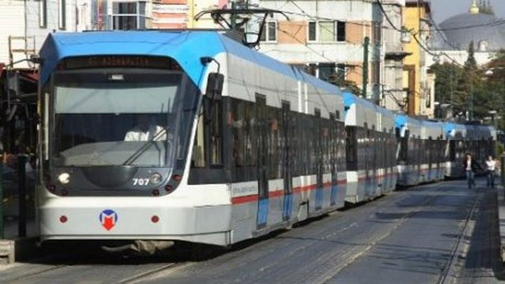 İstanbul'daki tramvay arızası giderildi